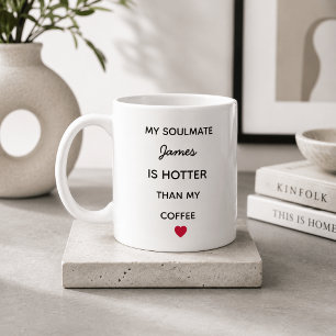 Moderne Gepersonaliseerde Soulmate Koffiemok