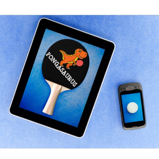 Moderne gepersonaliseerde tafeltennis grappige din tafeltennisbatje