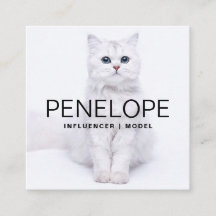 Moderne gepersonaliseerde twee foto scannable QR-c