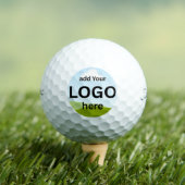 Moderne gepersonaliseerde uw logo of afbeelding go golfballen (Insitu Shirt)
