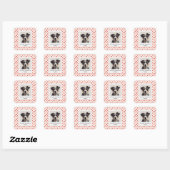 Moderne Gepersonaliseerde Valentijnsdag Stickers v (Vel)