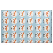 Moderne gepersonaliseerde vos stof (Fat Quarter)
