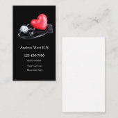 Moderne geregistreerde verpleegkundige Visitekaart Visitekaartje (Voorkant / Achterkant)