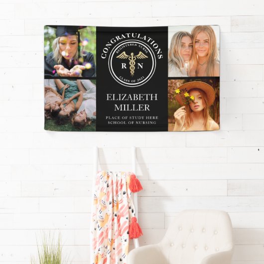 Moderne geregistreerde verpleegster RN Medische Af Spandoek (Insitu)