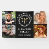 Moderne geregistreerde verpleegster RN Medische Af Spandoek (Horizontaal)