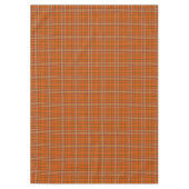 Moderne Geruite Tafelkleed Trendy Herfstkleuren (Voorkant)