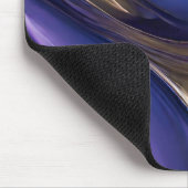 Moderne Geschenken voor Haar- Blauw Paarse en Goud Muismat (Hoek)