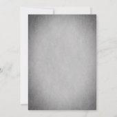 Moderne Gescheurde Papier Afstudeer Foto Aankondig Kaart (Achterkant)