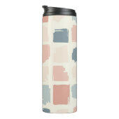 Moderne geschilderde pleinen thermosbeker (Geroteerd rechts)