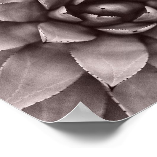 Moderne, geslaagde afdrukken poster (Hoek)