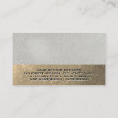 Moderne gestileerde auto Logo Visitekaartje (Achterkant)