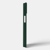 Moderne gestreepte groene en kaki bruine kleurblok Case-Mate iPhone case (Achterkant / Rechts)