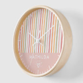 Moderne gestreepte kinder kamer (Hoek)