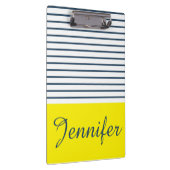 Moderne gestreepte patroon klembord (Rechts)