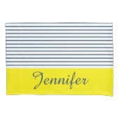 Moderne gestreepte patroon kussensloop (Voorkant)