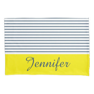 Moderne gestreepte patroon kussensloop