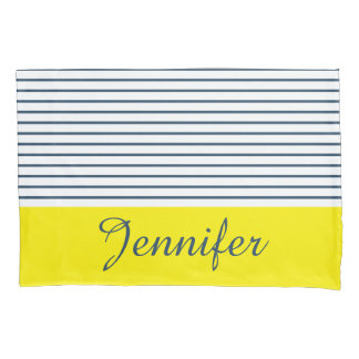 Moderne gestreepte patroon kussensloop