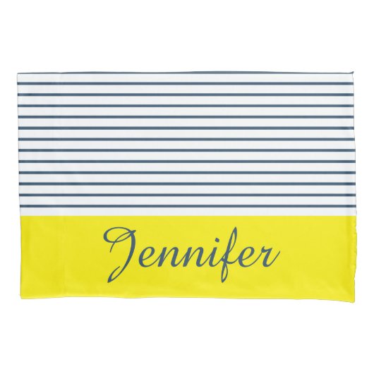 Moderne gestreepte patroon kussensloop (Voorkant)