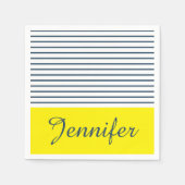 Moderne gestreepte patroon servetten (Voorkant)