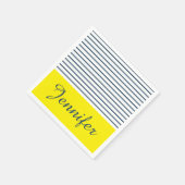 Moderne gestreepte patroon servetten (Hoek)