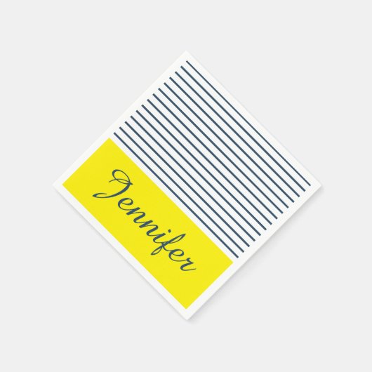 Moderne gestreepte patroon servetten (Hoek)