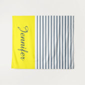 Moderne gestreepte patroon wandkleed (Voorkant (horizontaal))