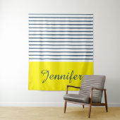 Moderne gestreepte patroon wandkleed (In situ)