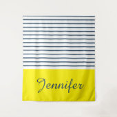 Moderne gestreepte patroon wandkleed (Voorkant)