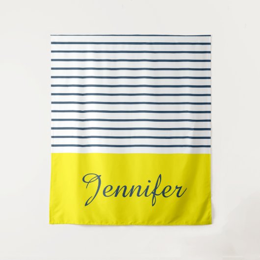 Moderne gestreepte patroon wandkleed (Voorkant)