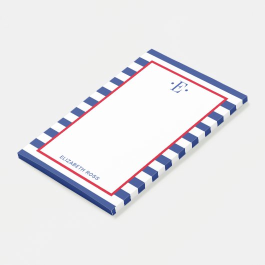Moderne Gestreepte Post-it® Notes (Schuin)