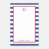 Moderne Gestreepte Post-it® Notes (Voorkant)
