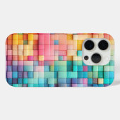 Moderne gestructureerde pastel blok telefoonhoes - Case-Mate iPhone case (Achterkant (horizontaal))