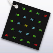 Moderne geüploade Logo of Afbeelding Pattern Sjabl Bedankjes Labels