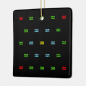 Moderne geüploade Logo of Afbeelding Pattern Sjabl Keramisch Ornament (Links)