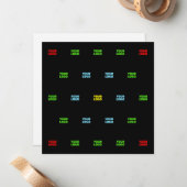 Moderne geüploade Logo of Afbeelding Pattern Sjabl Notitiekaartje (Voorkant / Achterkant in situ)