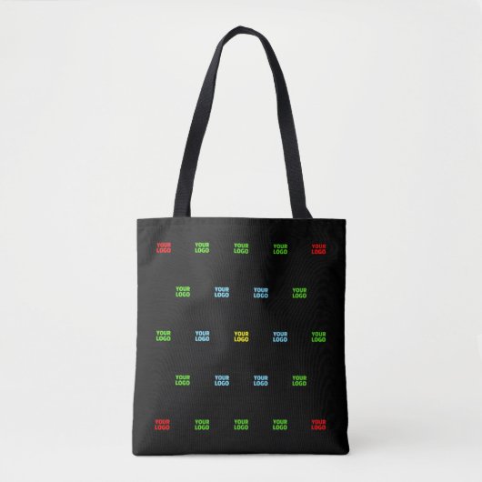 Moderne geüploade Logo of Afbeelding Pattern Sjabl Tote Bag (Voorkant)