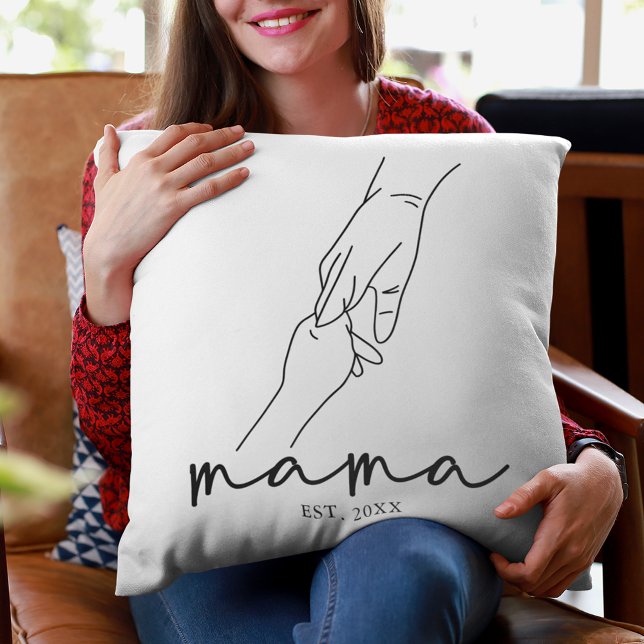Moderne Gevestigde Mama Kussen (Creator heeft geüpload)