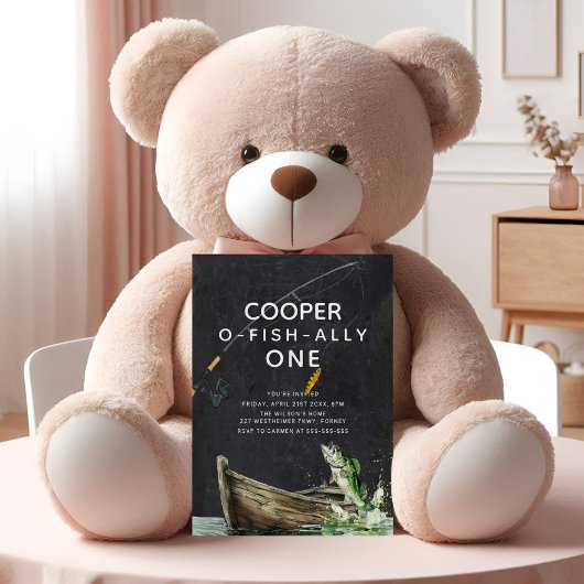 Moderne Geviste 1e verjaardag Kaart