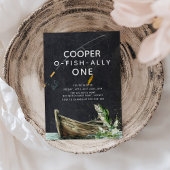 Moderne Geviste 1e verjaardag Kaart