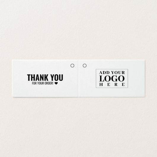 Moderne gevouwen kleding Witte Kaart Label ophange (Buitenkant ongevouwen)