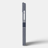 Moderne, gewaagde, grafische geometrische streep a Case-Mate iPhone case (Achterkant / Links)