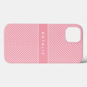 Moderne, gewaagde, grafische geometrische streep a Case-Mate iPhone case (Achterkant (horizontaal))