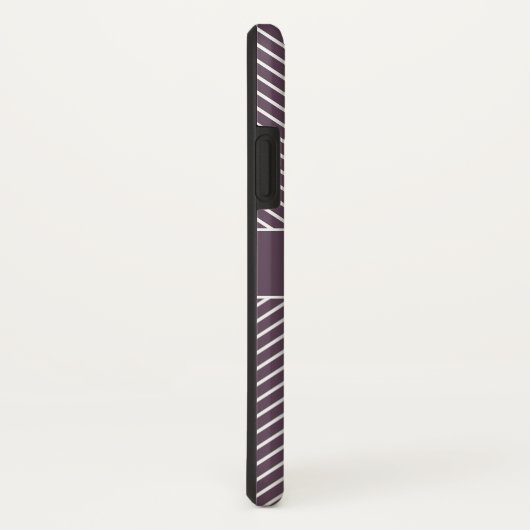 Moderne, gewaagde, grafische geometrische stripe p Case-Mate iPhone case (Achterkant/rechts)