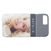 Moderne, gewaagde, grafische geometrische stripe p Case-Mate iPhone case (Achterkant (Horizontaal))