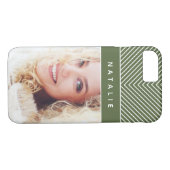 Moderne, gewaagde, grafische geometrische stripe p Case-Mate iPhone case (Achterkant (Horizontaal))