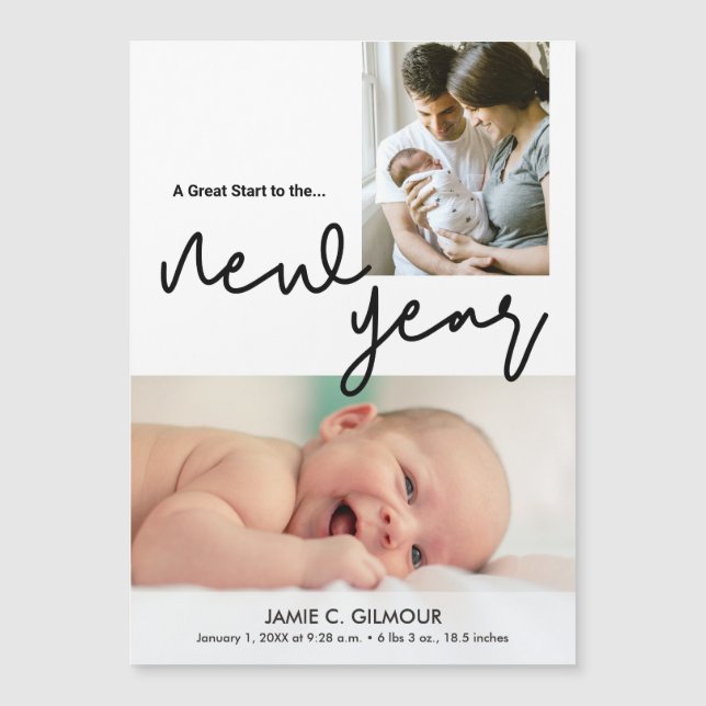 Moderne geweldige start voor de Baby van het nieuw (Voorkant)