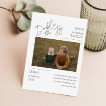 Moderne gezamenlijke foto kinderen broers en zuste