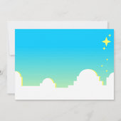 Moderne Gezegende Maria Kinderen Kerstfeest Vierin Kaart (Achterkant)