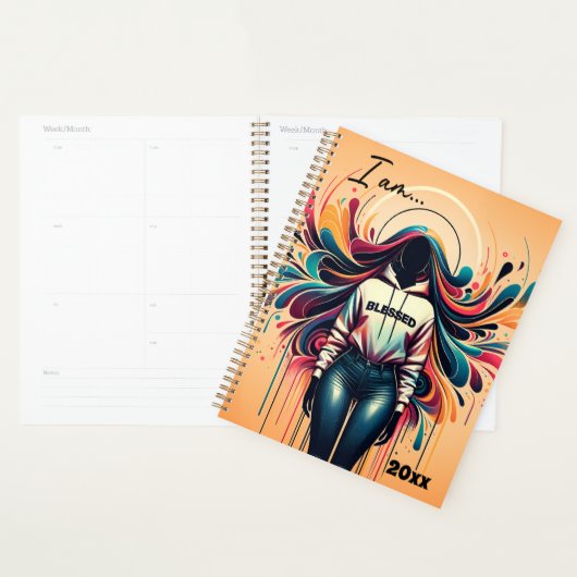 Moderne Gezegende Religieuze Themaplanner Planner (Display)