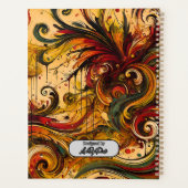 Moderne Gezegende Religieuze Themaplanner Planner (Achterkant)